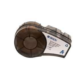 Brady M21-1250-427 Cinta de Etiquetas Original Vinilo Autolaminable - Texto Negro sobre Fondo Blanco - Ancho 31,75mm x 4,30m