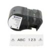 Brady M5C-1500-595-WT-BK Cinta de Etiquetas Original Vinilo - Texto Negro sobre Fondo Blanco - Ancho 38,10mm x 7,62m