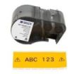 Brady M5C-1500-595-YL-BK Cinta de Etiquetas Original Vinilo - Texto Negro sobre Fondo Amarillo - Ancho 38,10mm x 7,62m