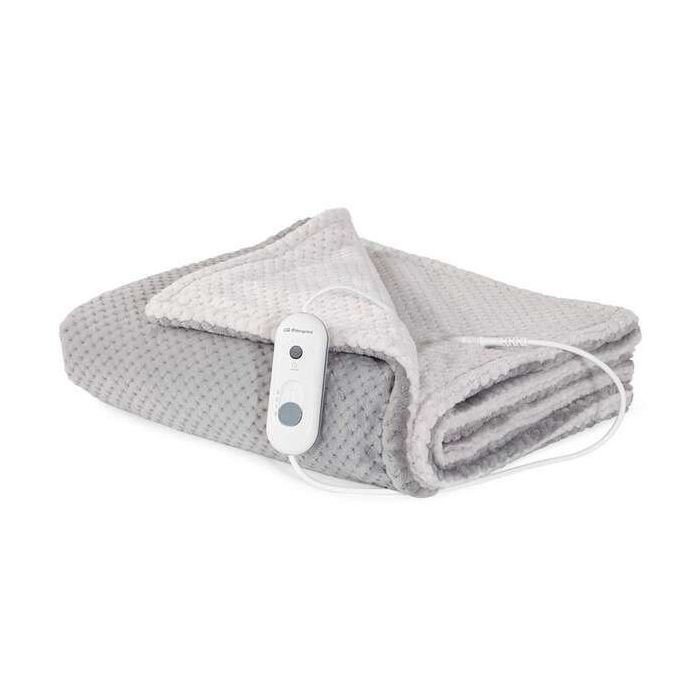 Orbegozo MAH 1750 Manta Electrica Confort - Calor Uniforme y Persistente - Proteccion contra Sobrecalentamiento - Tejido de Micr
