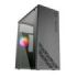 Mars Gaming MC100 Caja Semitorre ATX, Micro ATX, Mini-ITX - Panel Lateral Acrilico - Tamaño HDD 2.5 , 3.5  - USB-A 3.0, USB-A 2.