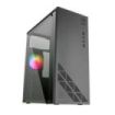 Mars Gaming MC100 Caja Semitorre ATX, Micro ATX, Mini-ITX - Panel Lateral Acrilico - Tamaño HDD 2.5 , 3.5  - USB-A 3.0, USB-A 2.