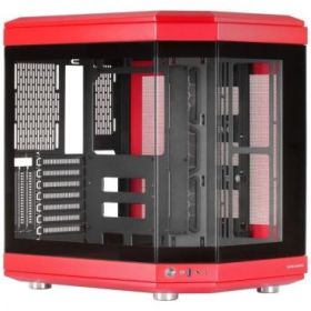 Mars Gaming MC-3T Caja Gaming Premium - Tres Paneles de Cristal Templado - Montaje Vertical de GPU - Conectividad USB-C - Hasta
