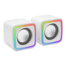 Mars Gaming MC-CUBE Minitorre Micro-ATX/Mini-ITX - Vidrio Templado Continuo Frontal y Lateral - Ventilador ARGB de 120mm - USB-C