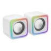 Mars Gaming MC-CUBE Minitorre Micro-ATX/Mini-ITX - Vidrio Templado Continuo Frontal y Lateral - Ventilador ARGB de 120mm - USB-C