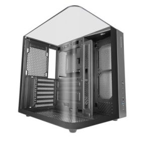 Mars Gaming MC-INFINIOLITE Caja Torre ATX - Estructura de Doble Camara - Vidrio Templado Curvo y Superior - USB-C - USB 3.0 - US