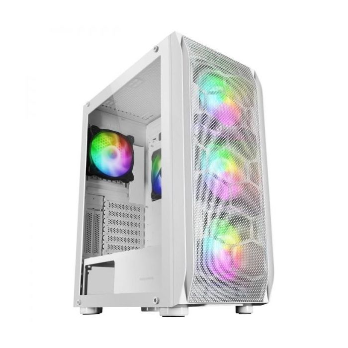 Mars Gaming MC-KX Caja PC - Maxima Refrigeracion - 5 Ventiladores - Sistema CPU FREEZER - Compatible con Refrigeracion Liquida -