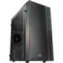Mars Gaming MCM Caja Minitorre Micro ATX, Mini-ITX - Panel Lateral Acrilico - Iluminacion RGB - Tamaño HDD 2.5 , 3.5  - USB-A 3.