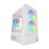 Mars Gaming MC-ONYX Minitorre Micro-ATX/Mini-ITX - 3 Ventiladores ARGB FDB de 120mm - Vidrio Templado - USB 3.0 - USB 2.0 - Audi