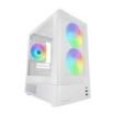 Mars Gaming MC-ONYX Minitorre Micro-ATX/Mini-ITX - 3 Ventiladores ARGB FDB de 120mm - Vidrio Templado - USB 3.0 - USB 2.0 - Audi