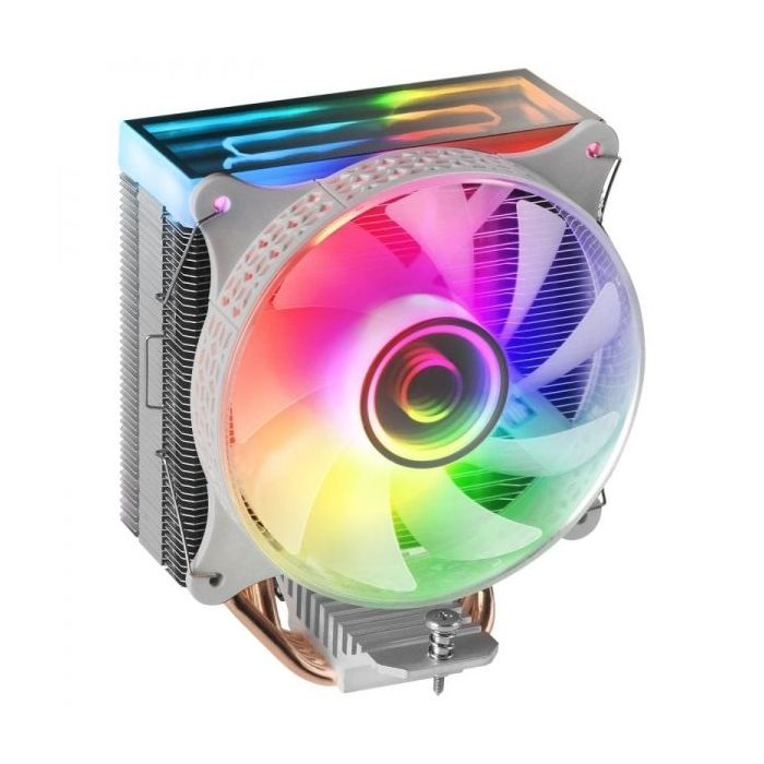 Mars Gaming MCPU-VR Disipador ARGB - Soporta CPUs hasta 180W - Doble Espejo Infinito - Amplia Compatibilidad Intel/AMD - Control