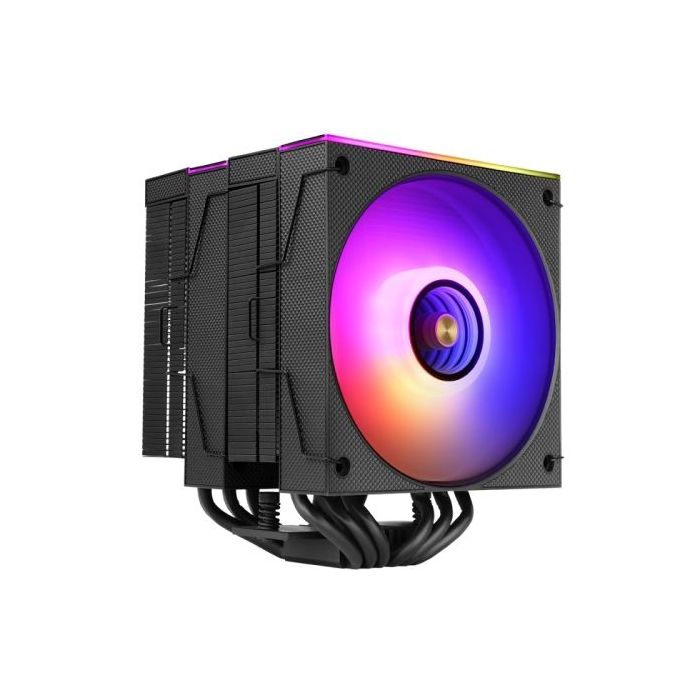 Mars Gaming MCPU-X26 Disipador CPU - Potencia TDP hasta 350W - 6 Tubos - Silencioso - 2 Ventiladores PWM de 120mm - 2600rpm - Il