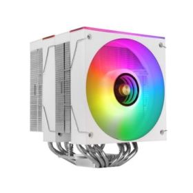 Mars Gaming MCPU-X26 Disipador CPU - Potencia TDP hasta 350W - 6 Tubos - Silencioso - 2 Ventiladores PWM de 120mm - 2600rpm - Il