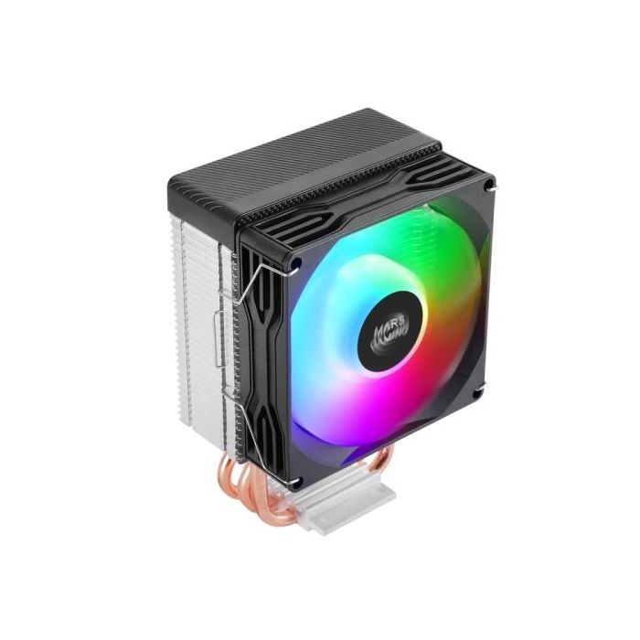Mars Gaming MCPU-X3 Disipador CPU - Potencia TDP hasta 190W - 3 Tubos - Ventilador PWM FDB de 120mm - Silencioso - Incluye Acces