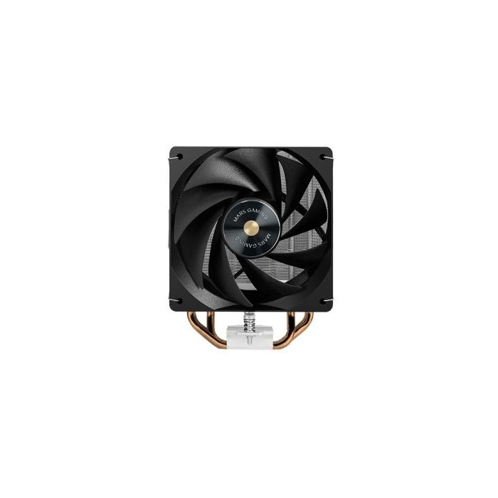 Mars Gaming MCPU-X4 Disipador CPU con 230W de Potencia - Ventilador PWM de 120mm - 4 Heatpipes HCT - Aletas de Aluminio - 120x68