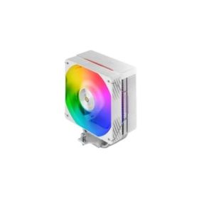 Mars Gaming MCPU-X4ARGB Disipador CPU con 220W de Potencia - Ventilador PWM de 120mm - Iluminacion ARGB - 4 Heatpipes HCT - Colo