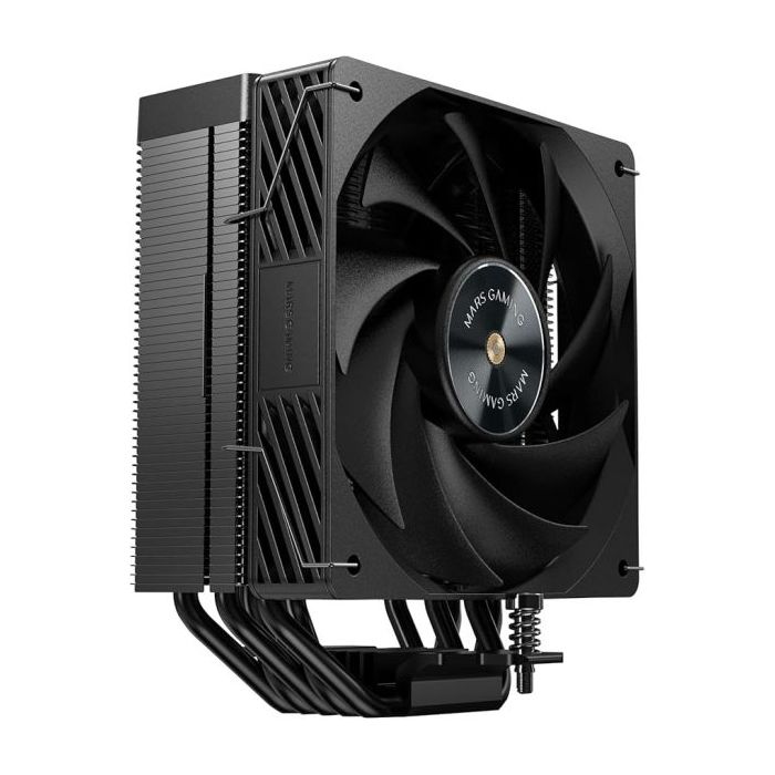 Mars Gaming MCPU-X5 Disipador CPU con 280W de Potencia - Ventilador PWM de 120mm - 5 Heatpipes HCT - Rendimiento Ultrasilencioso