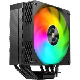 Mars Gaming MCPU-X5ARGB Disipador CPU con 280W de Potencia - Ventilador PWM de 120mm - Iluminacion ARGB - 5 Heatpipes HCT - Colo