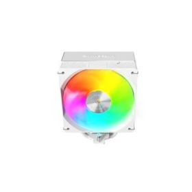 Mars Gaming MCPU-X5ARGB Disipador CPU con 280W de Potencia - Ventilador PWM de 120mm - Iluminacion ARGB - 5 Heatpipes HCT - Colo