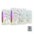 Mars Gaming MF-LINKFINITYKIT2R Pack de 3 Ventiladores de 120mm - Iluminacion ARGB Infinity Mirror - Silencioso 12dB - Modular Li