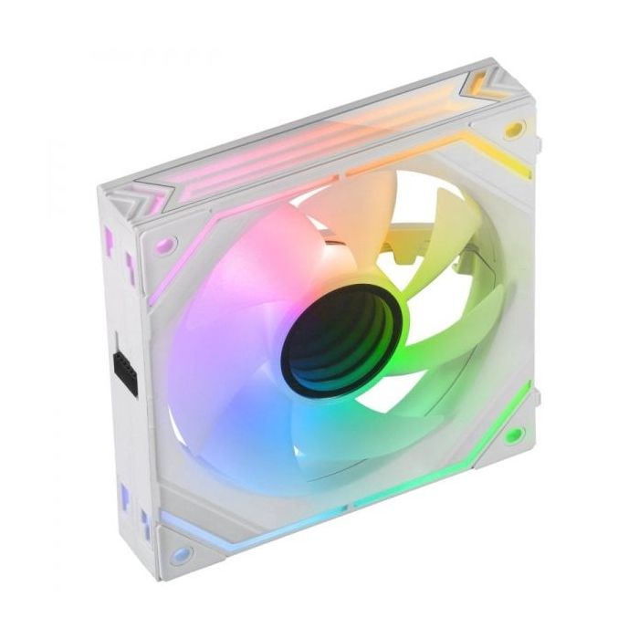 Mars Gaming MF-LINKFINITY Ventilador Modular PWM - Iluminacion Infinity Mirror 360° - Conexion Modular LINKFINITY - Control ARGB