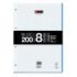 Miquel Rius Bloc8 Bloc Encolado Formato A4 Cuadricula 5x5mm - 200 Hojas de 70gr con 4 Taladros - Base de Carton