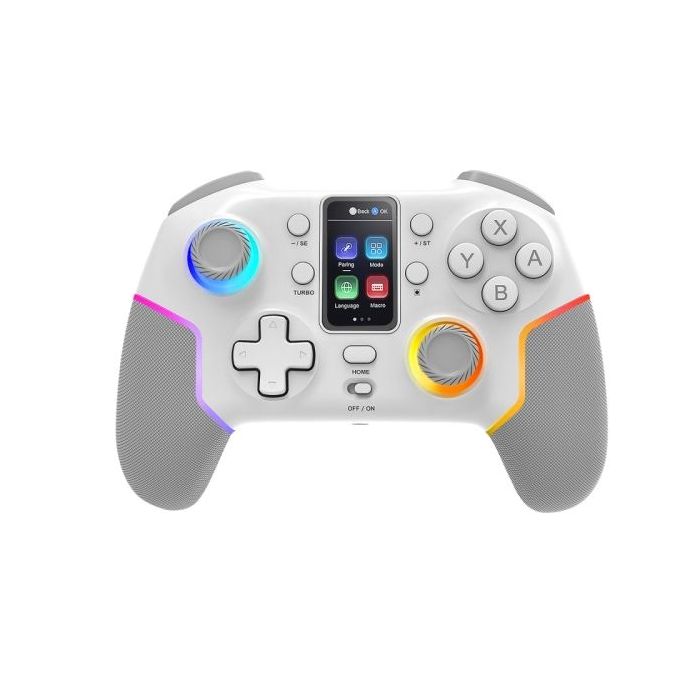 Mars Gaming MGP-V3 Controlador Inalambrico - Bluetooth - Autonomia hasta 9h - Jack 3.5mm - Luz RGB - 1000mAh - Cable USB-C de 1m