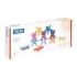 Milan Aliens Tower Juguete Educativo de Madera - Torres Apilables - de 1 a 6 Jugadores - Multicolor