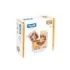 Milan Wild Safari Juguete Educativo de Madera - Rompecabezas de Cubos - a Partir de 12 Meses - Multicolor