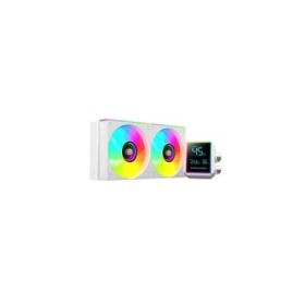 Mars Gaming ML-LCDPRO240 Kit de Refrigeracion Liquida - Potencia 500W - Pantalla LCD 2.8  - Bomba Opti-Chamber - Iluminacion ARG