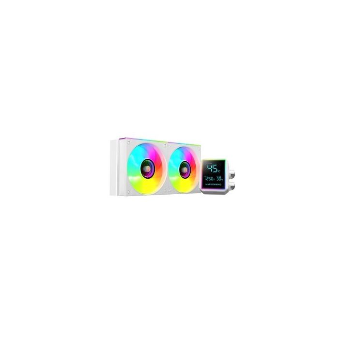 Mars Gaming ML-LCDPRO240 Kit de Refrigeracion Liquida - Potencia 500W - Pantalla LCD 2.8  - Bomba Opti-Chamber - Iluminacion ARG