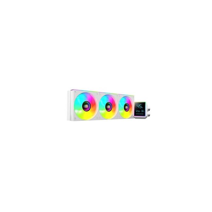 Mars Gaming ML-LCDPRO360 Kit de Refrigeracion Liquida - Potencia 600W - Pantalla LCD 2.8  - Bomba Opti-Chamber - Iluminacion ARG