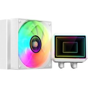 Mars Gaming ML-TWO120 Kit de Refrigeracion Liquida - Potencia 300W - Iluminacion ARGB Infinity Mirror - Bomba Opti-Chamber - Col