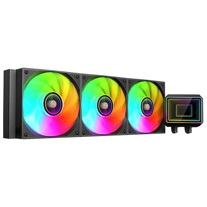 Mars Gaming ML-TWO360 Kit de Refrigeracion Liquida - Potencia 600W - Iluminacion ARGB Infinity Mirror - Bomba Opti-Chamber - Col