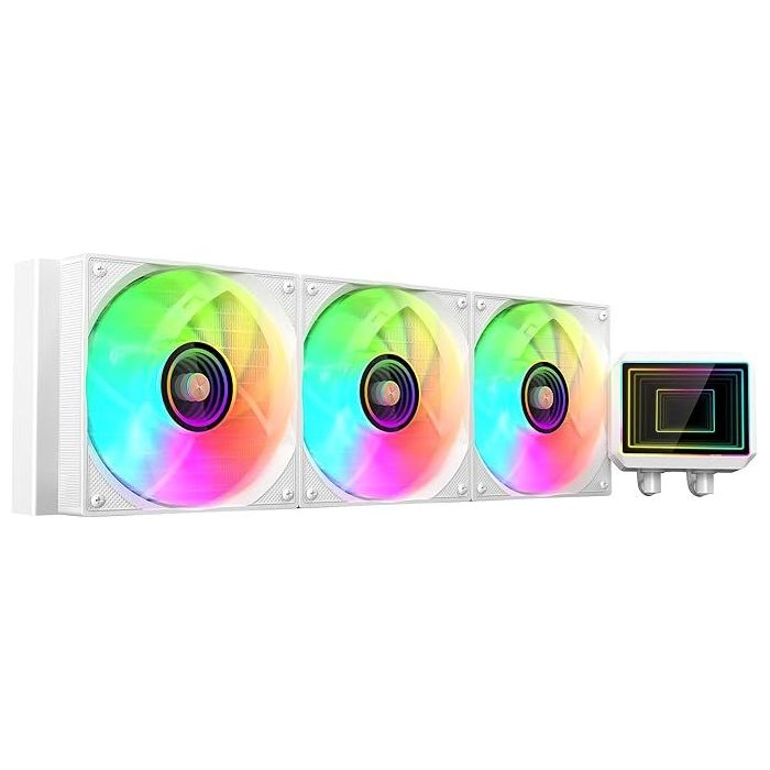 Mars Gaming ML-TWO360 Kit de Refrigeracion Liquida - Potencia 600W - Iluminacion ARGB Infinity Mirror - Bomba Opti-Chamber - Col