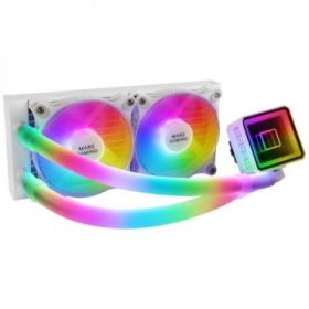 Mars Gaming ML-ULTRA240 Kit de Refrigeracion Liquida - Potencia 500W - Bomba OPTI-CHAMBER Gen 3 - Iluminacion ARGB 360º - Ventil