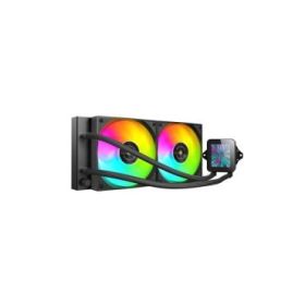 Mars Gaming ML-VISION240 Kit de Refrigeracion Liquida - Potencia 500W - Iluminacion ARGB - Bomba Opti-Chamber - Pantalla LCD - C