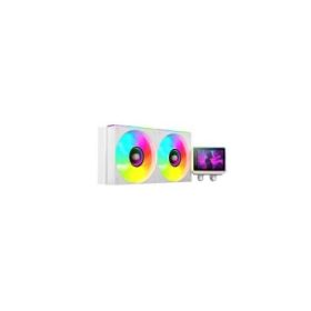 Mars Gaming ML-VISIONII240 Kit de Refrigeracion Liquida - Potencia 500W - Pantalla IPS 2.8  - Iluminacion ARGB - Bomba Opti-Cham
