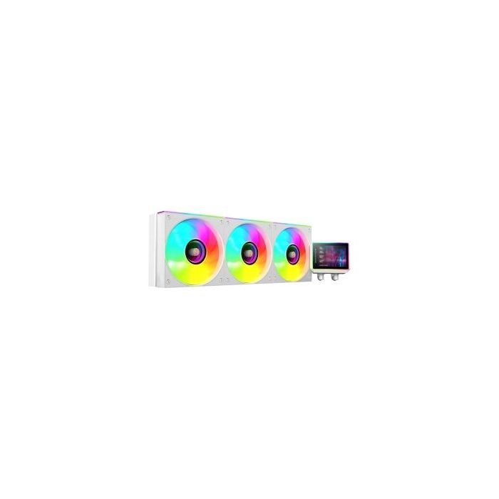Mars Gaming ML-VISIONII360 Kit de Refrigeracion Liquida - Potencia 600W - Pantalla IPS 2.8  - Iluminacion ARGB - Bomba Opti-Cham
