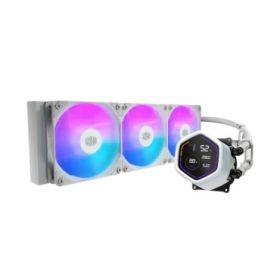 Cooler Master Masterliquid Core Nex Digital 360 ARGB Kit de Refrigeracion Liquida - Pantalla LED Digital 2,1  - Color Blanco