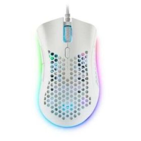 Mars Gaming MMEX Raton Gaming USB 32000dpi - Carcasa de Panel Perforado - 7 Botones Programables - Iluminacion RGB Chroma - Uso