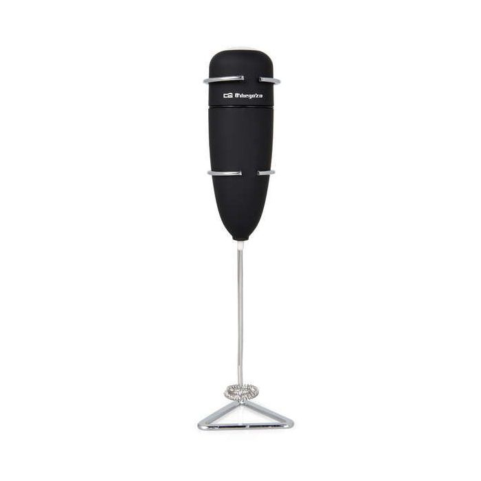Orbegozo MN 3800 Batidora de Leche Espumosa - Comoda y Facil de Usar - Carcasa de Tacto Suave - Incluye Soporte - Facil Limpieza