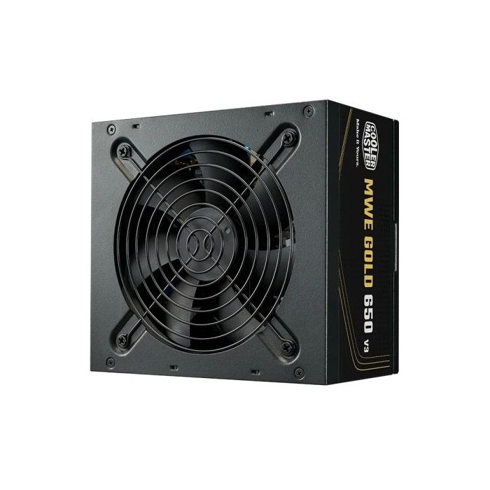 Cooler Master MWE V3 Fuente de Alimentacion 80+ Gold 650W - ATX 3.1 - PFC Activo - No Modular