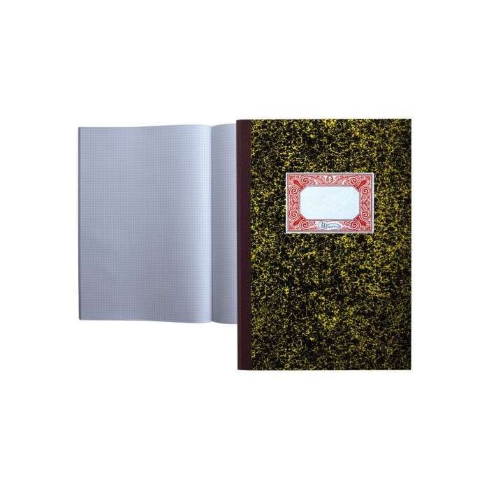 Miquel Rius Cuaderno Cartone Cuadricula 4mm Tamaño Folio Natural 100 Hojas sin Numerar - Cubiertas de Carton Contracolado - Lomo