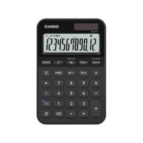 Casio SL-20YC Calculadora de Sobremesa con Pantalla LCD de 12 Digitos - Calculo de Impuestos, Porcentajes, Raiz Cuadrada etc...