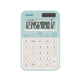 Casio SL-20YC Calculadora de Sobremesa con Pantalla LCD de 12 Digitos - Calculo de Impuestos, Porcentajes, Raiz Cuadrada etc...