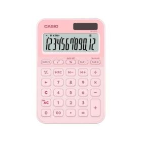 Casio SL-20YC Calculadora de Sobremesa con Pantalla LCD de 12 Digitos - Calculo de Impuestos, Porcentajes, Raiz Cuadrada etc...
