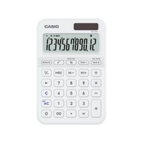 Casio SL-20YC Calculadora de Sobremesa con Pantalla LCD de 12 Digitos - Calculo de Impuestos, Porcentajes, Raiz Cuadrada etc...