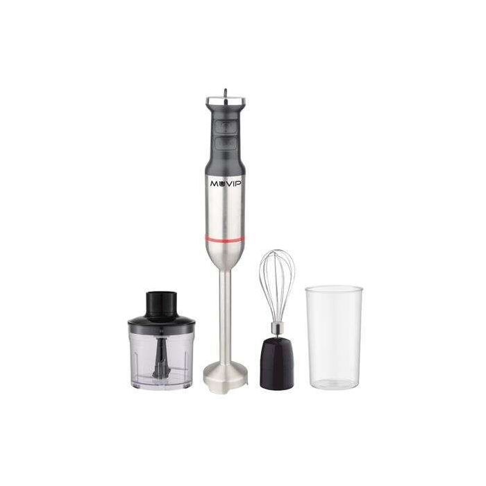 Muvip Batidora de Mano Inox 1700W + Accesorios
