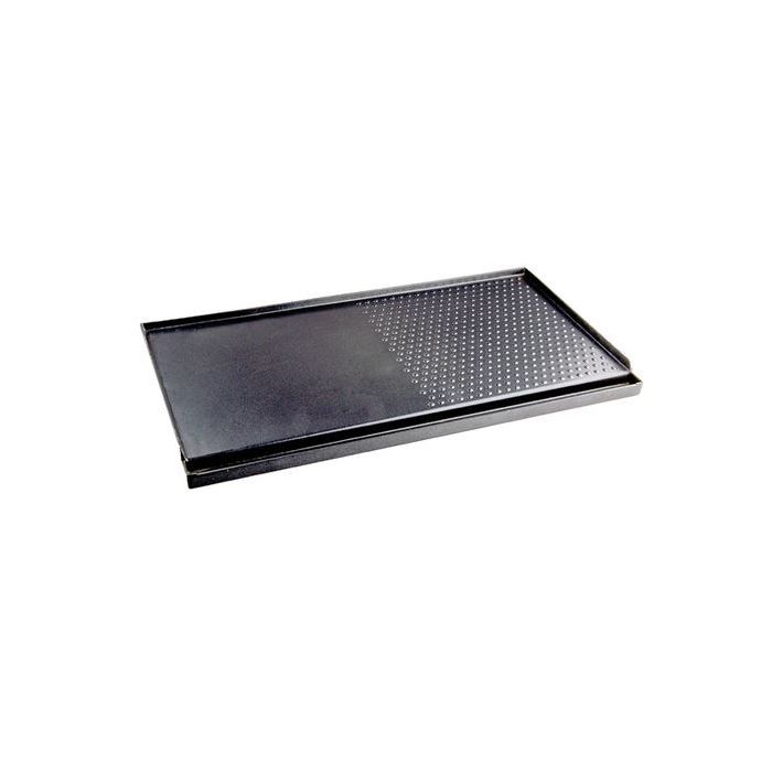 Muvip Plancha De Asar para Cocina Portatil - Zona Recoge Grasa - Bordes Antisalpicaduras - Revestimiento Antiadherente - Ideal p